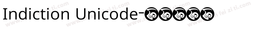 Indiction Unicode字体转换